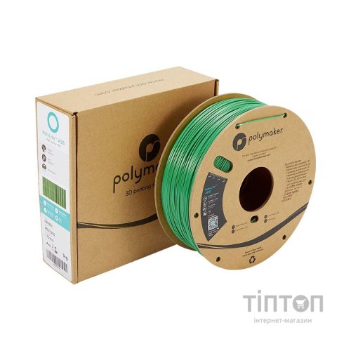 Пластик для 3D-принтера Polymaker ABS POLYLITE 1,75mm 1kg GREEN (PE01005)