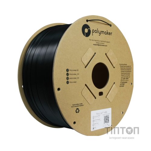Пластик для 3D-принтера Polymaker ABS POLYLITE 1,75mm 3kg BLACK (PE01033)