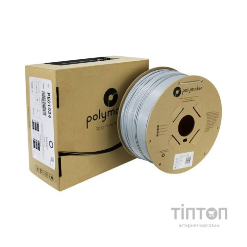 Пластик для 3D-принтера Polymaker ABS POLYLITE 1,75mm 3kg GREY (PE01024)