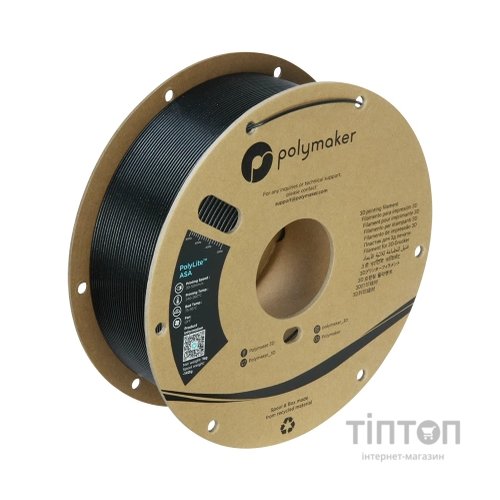 Пластик для 3D-принтера Polymaker ASA 1,75mm GALAXY BLACK 1kg (PF01048)