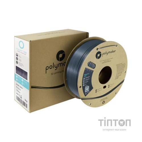 Пластик для 3D-принтера Polymaker ASA POLYLITE 1,75mm 1kg DARK GREY (PF01037)