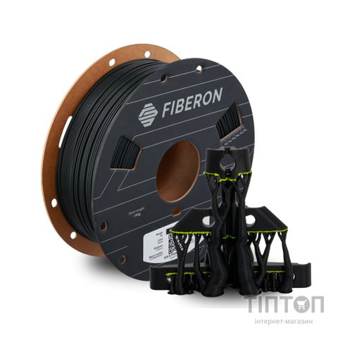 Пластик для 3D-принтера Polymaker Fiberon PET-GF15 1,75mm 0,5kg BLACK (FL02001)