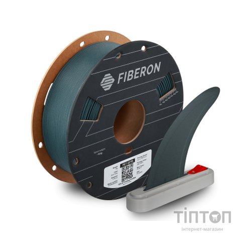 Пластик для 3D-принтера Polymaker Fiberon PET-GF15 1,75mm 0,5kg DARK GREY (FL02005)