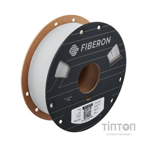 Пластик для 3D-принтера Polymaker Fiberon PET-GF15 1,75mm 0,5kg LIGHT GREY (FL02004)