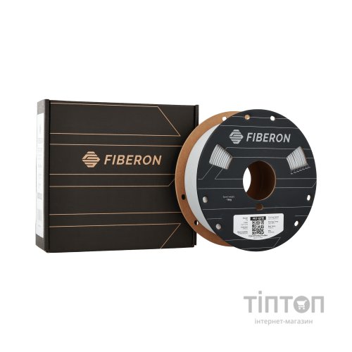 Пластик для 3D-принтера Polymaker Fiberon PET-GF15 1,75mm 0,5kg LIGHT GREY (FL02004)