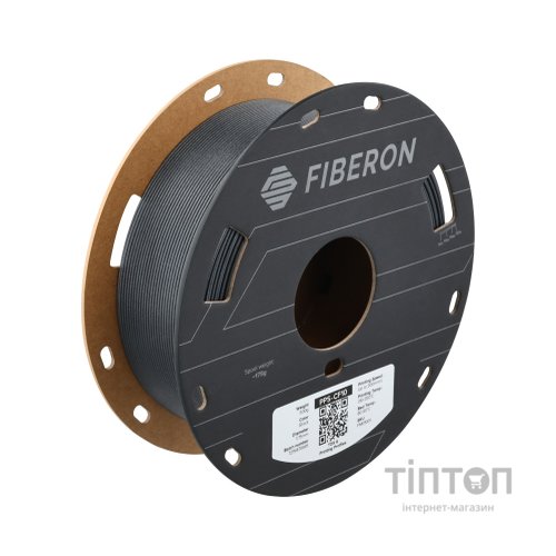 Пластик для 3D-принтера Polymaker Fiberon PPS-CF10 1,75mm 0,5kg BLACK (FM01001)