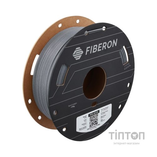 Пластик для 3D-принтера Polymaker Fiberon PPS-GF20 1,75mm 0,5kg GREY (FM02001)