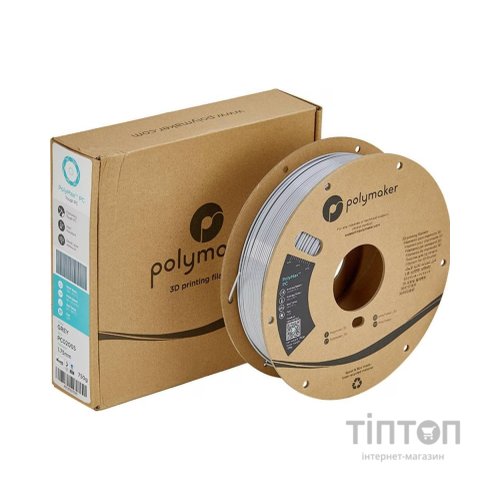 Пластик для 3D-принтера Polymaker PC PolyMax TOUGH 1,75mm 0,75kg GREY (PC02005)