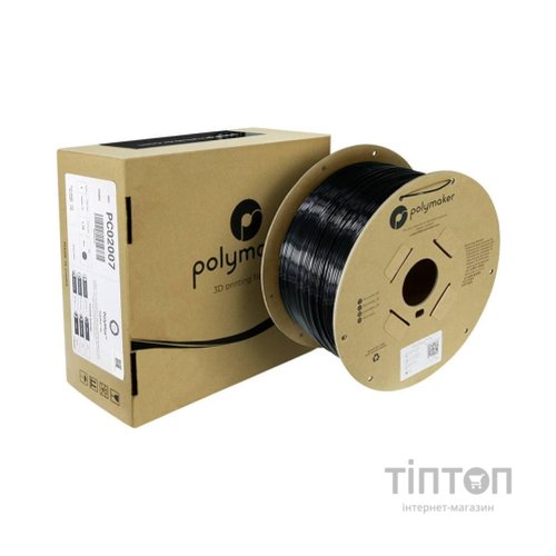 Пластик для 3D-принтера Polymaker PC PolyMax TOUGH 1,75mm 3kg BLACK (PC02007)