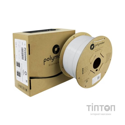Пластик для 3D-принтера Polymaker PC PolyMax TOUGH 1,75mm 3kg WHITE (PC02006)