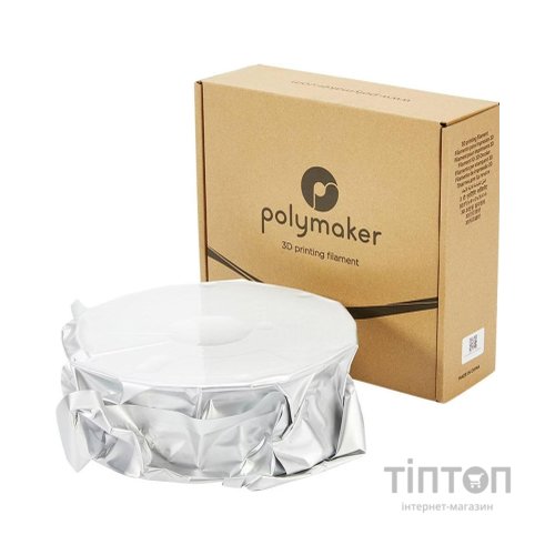 Пластик для 3D-принтера Polymaker PETG POLYLITE 1,75mm 1kg WHITE (PB01002)