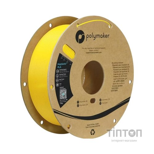 Пластик для 3D-принтера Polymaker PLA HIGH SPEED 1,75mm YELLOW 1kg (PA12006)