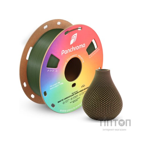 Пластик для 3D-принтера Polymaker PLA PANCHROMA DUAL MATTE 1,75mm 1kg CAMOUFLAGE (CA04042)