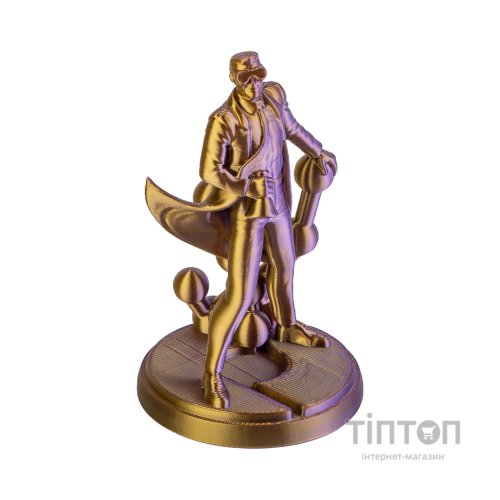 Пластик для 3D-принтера Polymaker PLA PANCHROMA DUAL SILK 1,75mm 1kg Gold-Purple (CA03029)