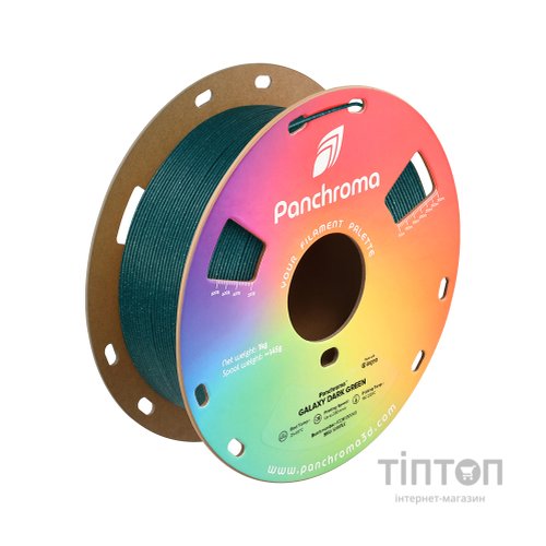 Пластик для 3D-принтера Polymaker PLA PANCHROMA GALAXY 1,75mm 1kg DARK GREEN (CA02026)