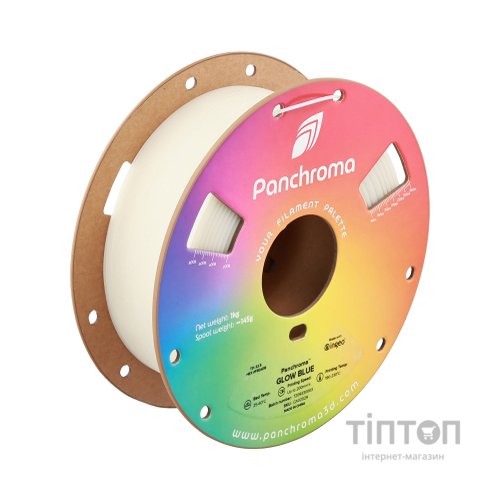 Пластик для 3D-принтера Polymaker PLA PANCHROMA GLOW 1,75mm 1kg BLUE (CA02029)