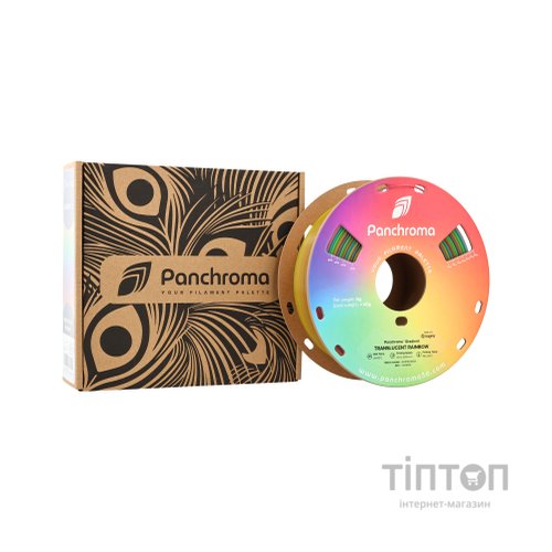 Пластик для 3D-принтера Polymaker PLA PANCHROMA GRADIENT 1,75mm 1kg RAINBOW TRANSLUCENT (CA09001)