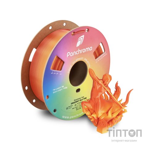 Пластик для 3D-принтера Polymaker PLA PANCHROMA GRADIENT 1,75mm 1kg SILK FIRE (CA03035)