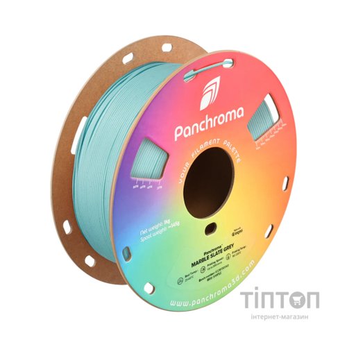 Пластик для 3D-принтера Polymaker PLA PANCHROMA MARBLE 1,75mm 1kg SLATE GREY (CA04004)