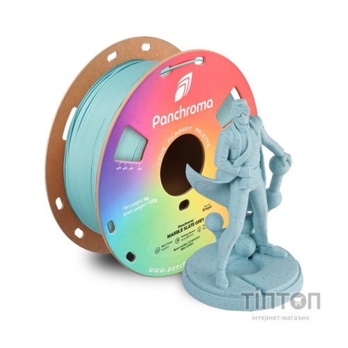 Пластик для 3D-принтера Polymaker PLA PANCHROMA MARBLE 1,75mm 1kg SLATE GREY (CA04004)