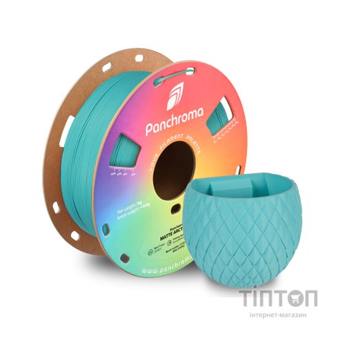 Пластик для 3D-принтера Polymaker PLA PANCHROMA MATTE 1,75mm 1kg ARCTIC TEAL (CA04006)