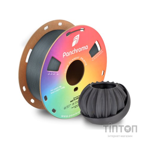 Пластик для 3D-принтера Polymaker PLA PANCHROMA MATTE 1,75mm 1kg ASH GREY (CA04014)