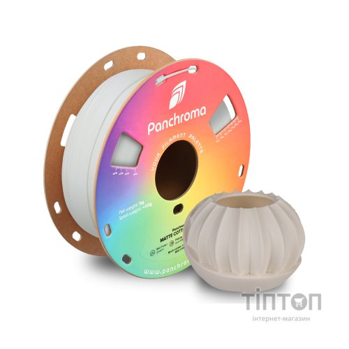 Пластик для 3D-принтера Polymaker PLA PANCHROMA MATTE 1,75mm 1kg COTTON WHITE (CA04016)