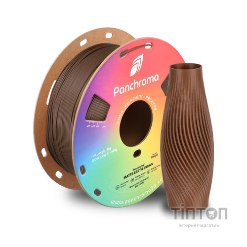Пластик для 3D-принтера Polymaker PLA PANCHROMA MATTE 1,75mm 1kg EARTH BROWN (CA04017)