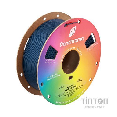 Пластик для 3D-принтера Polymaker PLA PANCHROMA METALLIC 1,75mm 1kg BLUE (CA02036)