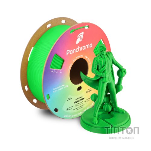Пластик для 3D-принтера Polymaker PLA PANCHROMA NEON 1,75mm 1kg GREEN (CA02006)