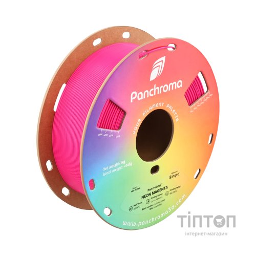 Пластик для 3D-принтера Polymaker PLA PANCHROMA NEON 1,75mm 1kg MAGENTA (CA02009)