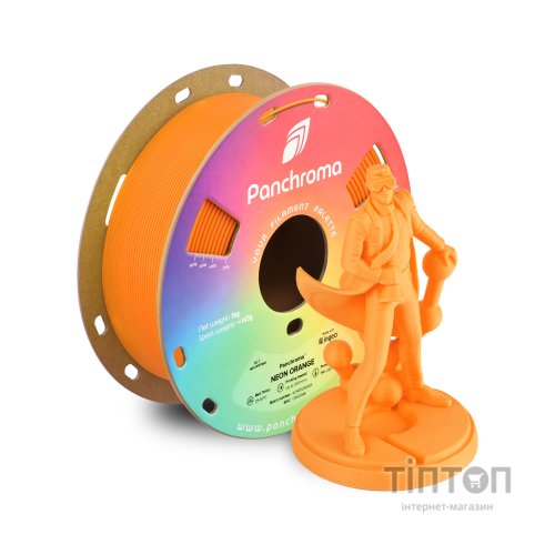 Пластик для 3D-принтера Polymaker PLA PANCHROMA NEON 1,75mm 1kg ORANGE (CA02008)