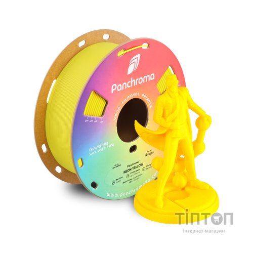 Пластик для 3D-принтера Polymaker PLA PANCHROMA NEON 1,75mm 1kg YELLOW (CA02007)
