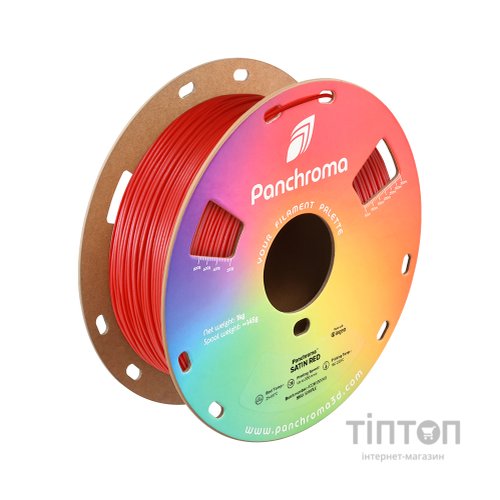 Пластик для 3D-принтера Polymaker PLA PANCHROMA SATIN 1,75mm 1kg RED (CA05008)