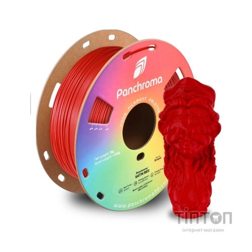 Пластик для 3D-принтера Polymaker PLA PANCHROMA SATIN 1,75mm 1kg RED (CA05008)