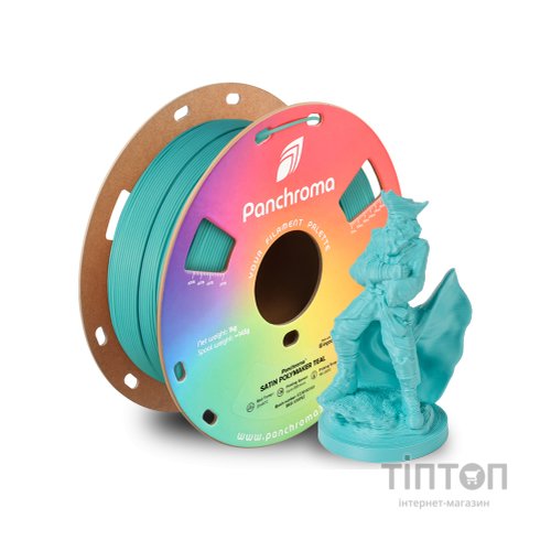 Пластик для 3D-принтера Polymaker PLA PANCHROMA SATIN 1,75mm 1kg TEAL (CA05006)