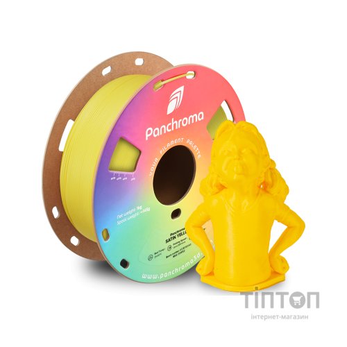 Пластик для 3D-принтера Polymaker PLA PANCHROMA SATIN 1,75mm 1kg YELLOW (CA05010)
