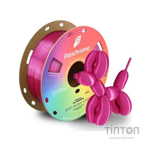 Пластик для 3D-принтера Polymaker PLA PANCHROMA SILK 1,75mm 1kg MAGENTA (CA03010)