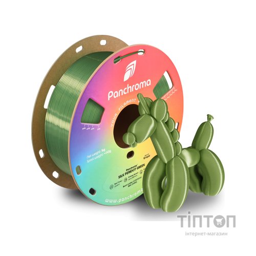 Пластик для 3D-принтера Polymaker PLA PANCHROMA SILK 1,75mm 1kg PERIDOT GREEN (CA03012)