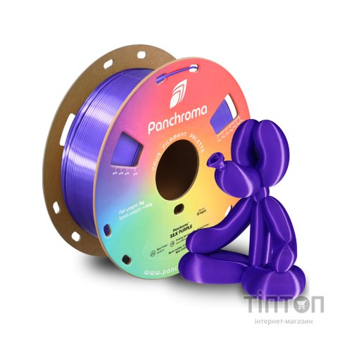 Пластик для 3D-принтера Polymaker PLA PANCHROMA SILK 1,75mm 1kg PURPLE (CA03014)