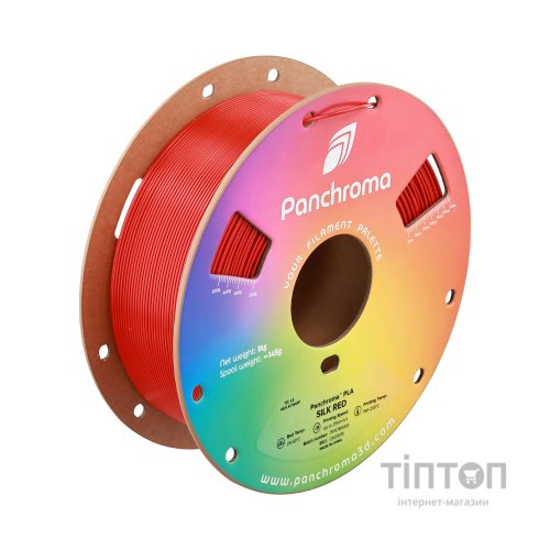Пластик для 3D-принтера Polymaker PLA PANCHROMA SILK 1,75mm 1kg RED (CA03015)