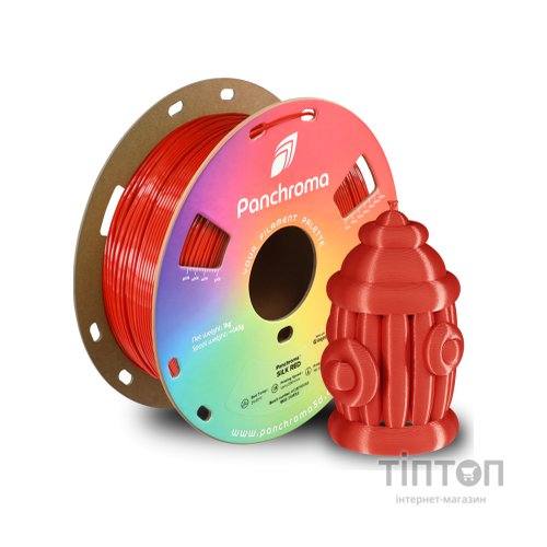 Пластик для 3D-принтера Polymaker PLA PANCHROMA SILK 1,75mm 1kg RED (CA03015)