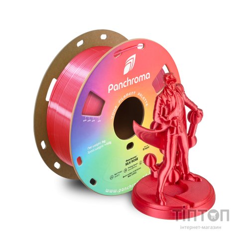 Пластик для 3D-принтера Polymaker PLA PANCHROMA SILK 1,75mm 1kg ROSE (CA03016)