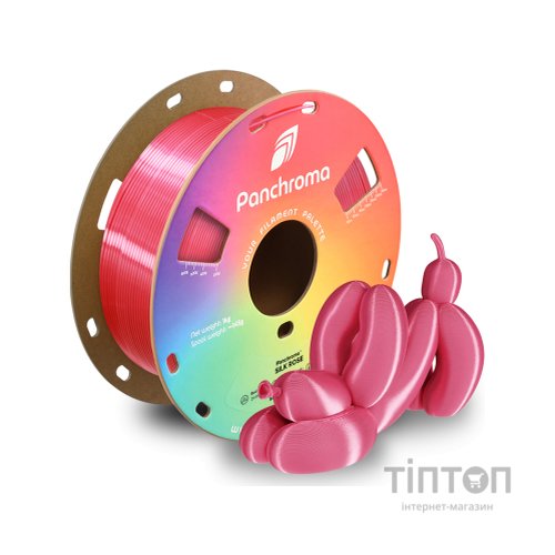 Пластик для 3D-принтера Polymaker PLA PANCHROMA SILK 1,75mm 1kg ROSE (CA03016)