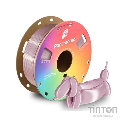 Пластик для 3D-принтера Polymaker PLA PANCHROMA SILK 1,75mm 1kg ROSE GOLD (CA03017)