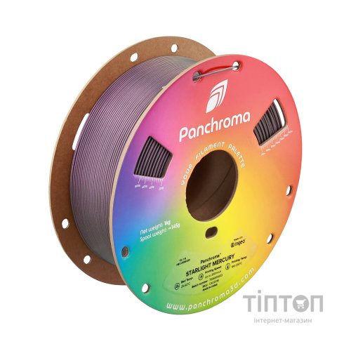 Пластик для 3D-принтера Polymaker PLA PANCHROMA STARLIGHT 1,75mm 1kg MERCURY (CA02018)