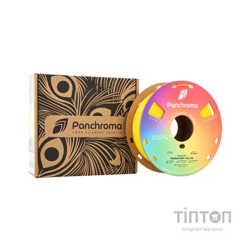 Пластик для 3D-принтера Polymaker PLA PANCHROMA TRANSLUCENT 1,75mm 1kg YELLOW (CA02003)