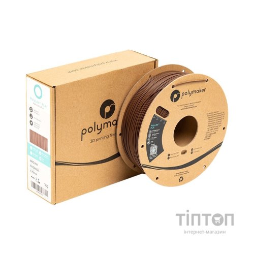 Пластик для 3D-принтера Polymaker PLA POLYLITE 1,75mm 1kg BROWN (PA02052)