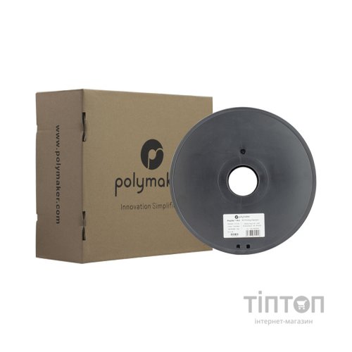 Пластик для 3D-принтера Polymaker PLA POLYLITE 1,75mm 3kg BLACK (PA02037)