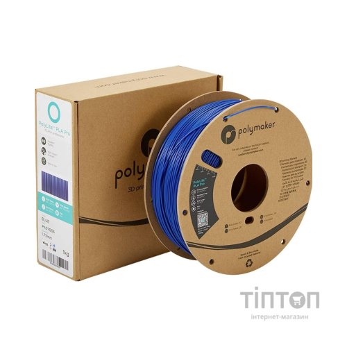 Пластик для 3D-принтера Polymaker PLA POLYLITE PRO 1,75mm 1kg BLUE (PA07005)